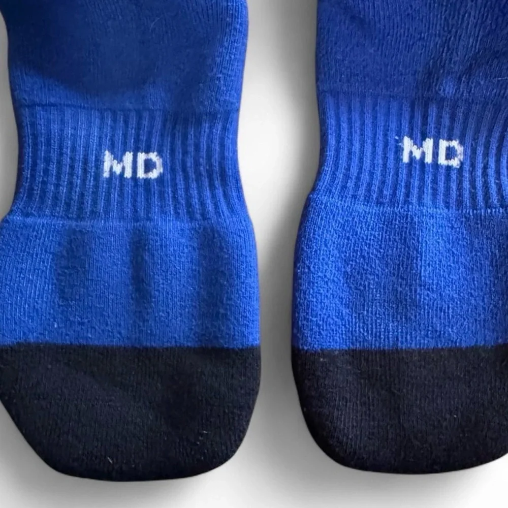 Under Armour Boys Phenom Crew Socks - Black/White/Blue - MD